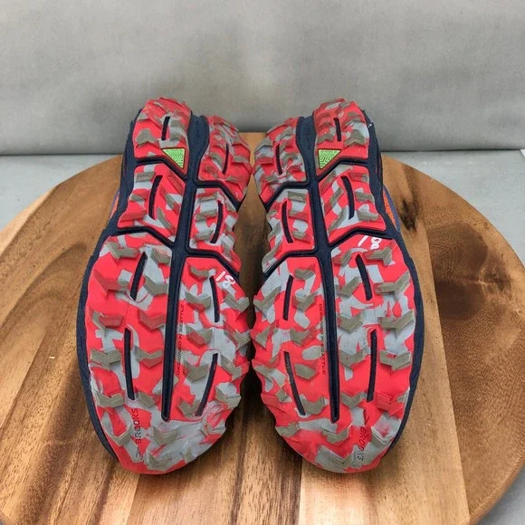 Brooks Cascadia 17 GTX Trail Running Shoes Waterproof Blue Orange Womens 7 B - Picture 6 of 8